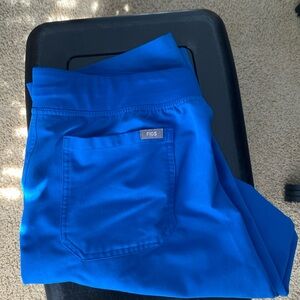 Figs Straight Leg Royal Blue Pants